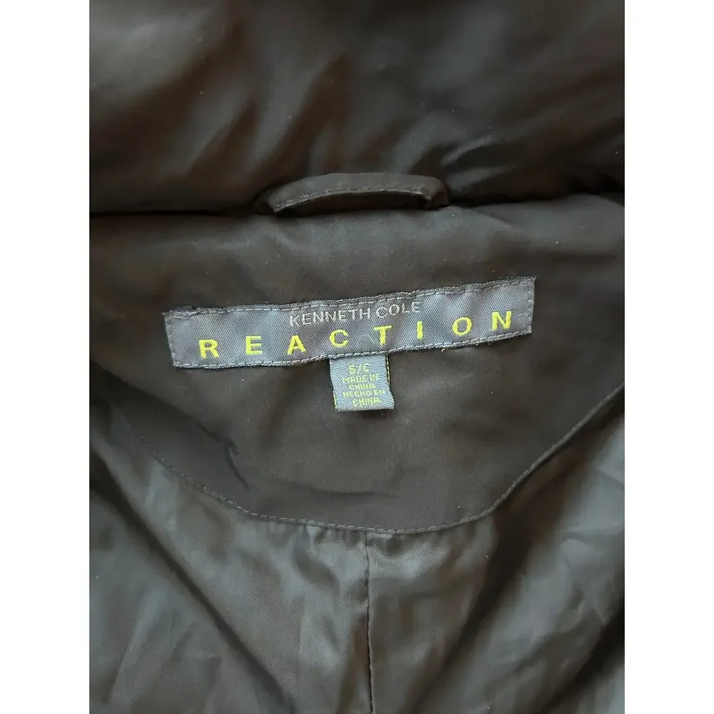 Kenneth Cole Reaction | Women's Quilted Puffer Coat | Size Small - Picture 3 of 4